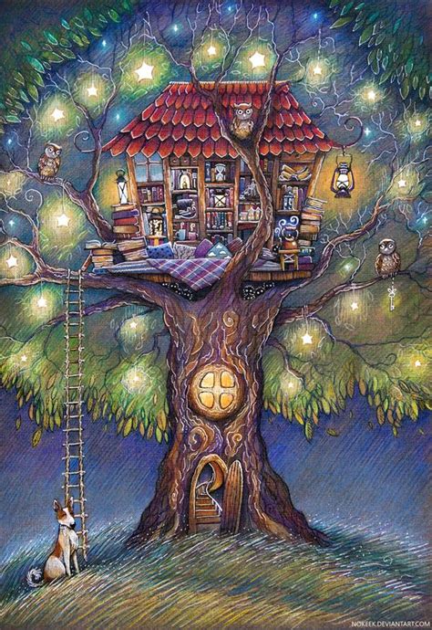 The magical tree house visual narrative